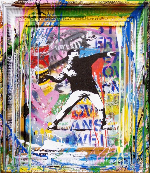 Mr Brainwash - Banksy Thrower